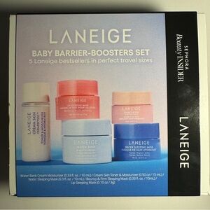 5 pc Lot The Laneige Baby Barrier Booster Set Mini Travel Size Exclusive Ltd Ed